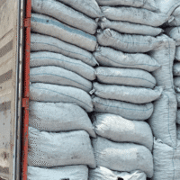 Coconut shell charcoal Indonesia supplier IndoCocoCharcoal in a 25kg bag