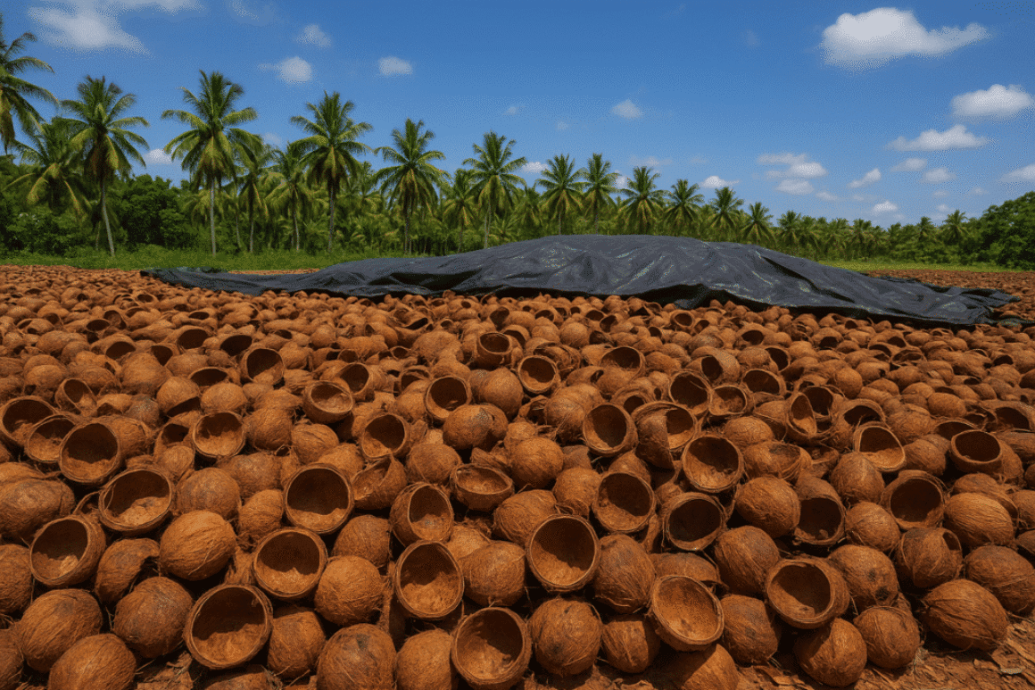 How Coconut Shell Charcoal Is Made Sustainably